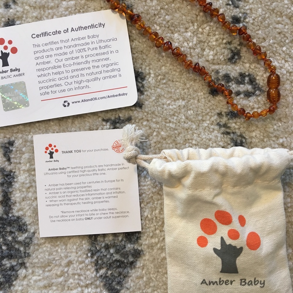 Baltic Amber Teething Necklace